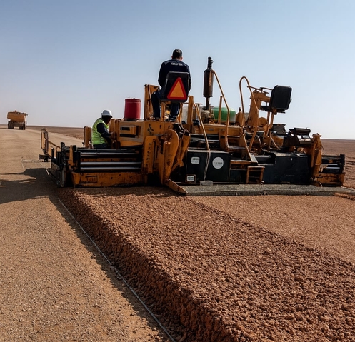 Construction of Al-Rukban/ Al-Hadalat Border Road
