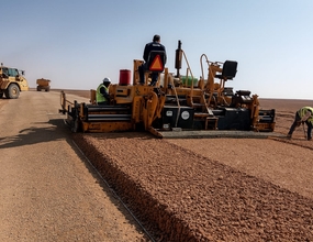 Construction of Al-Rukban/ Al-Hadalat Border Road